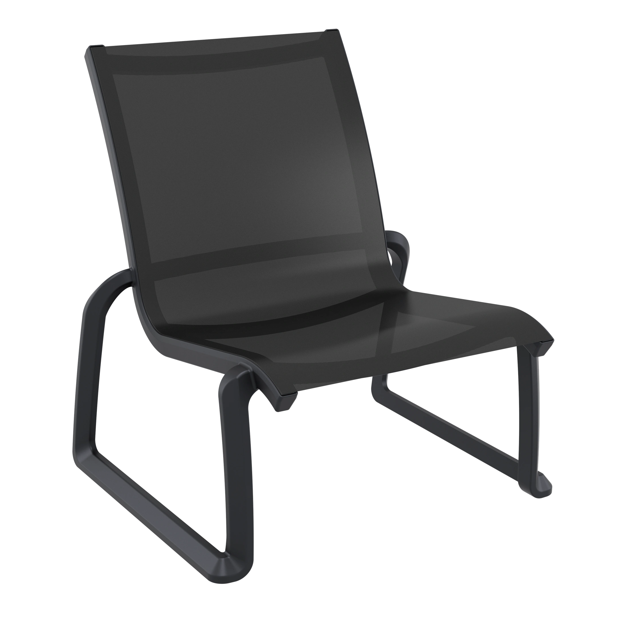 Siesta Pacific Lounge Chair - Black