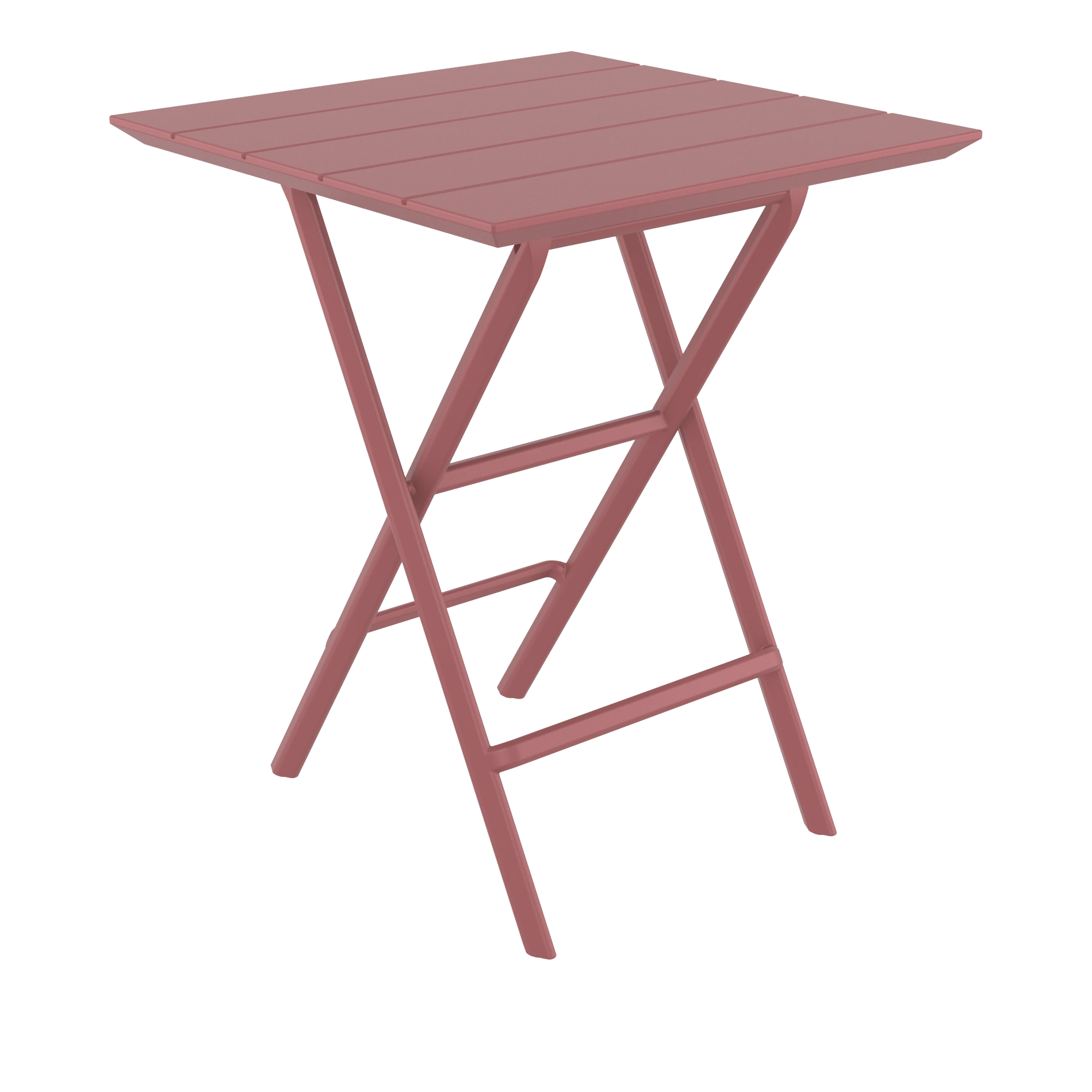 Siesta Helen Folding Table 60 Square - Marsala