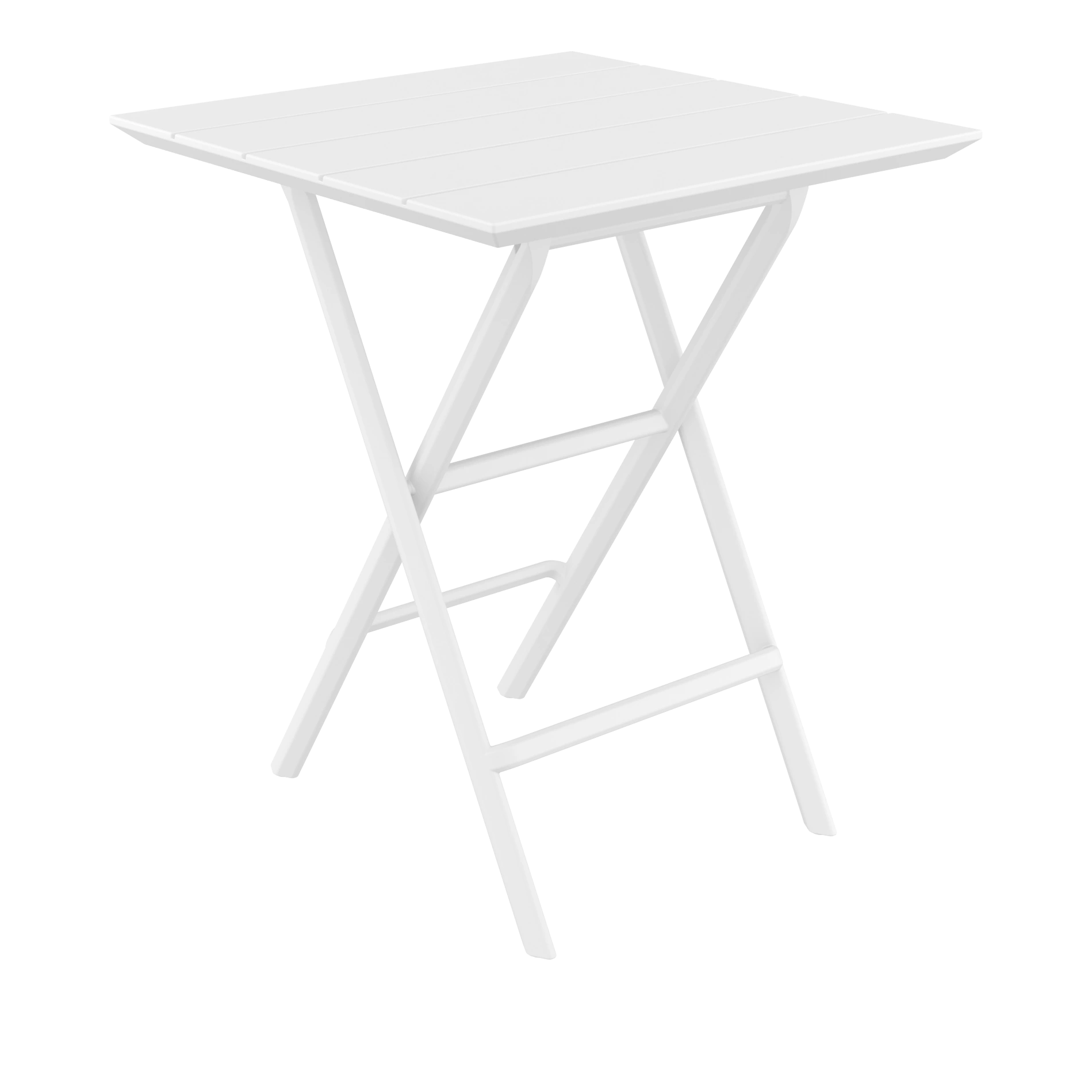 Siesta Helen Folding Table 60 Square - White