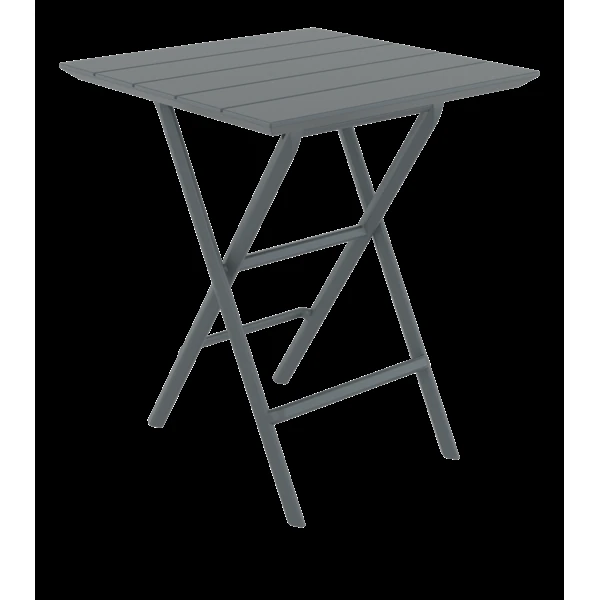 Siesta Helen Folding Table 60 Square - Dark Grey