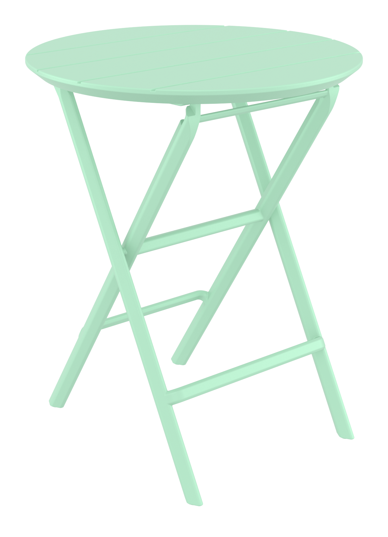 Siesta Helen Folding Table 60 Round - Opaline Green