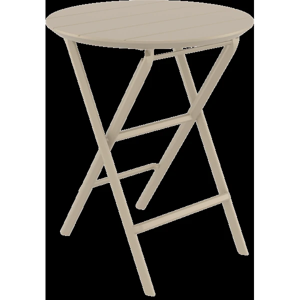 Siesta Helen Folding Table 60 Round - Taupe