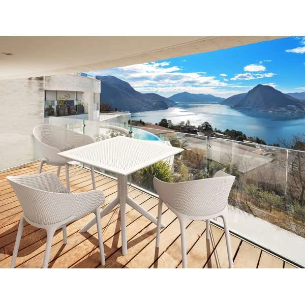 Siesta Sky Pro 3 Seat Outdoor Table Setting