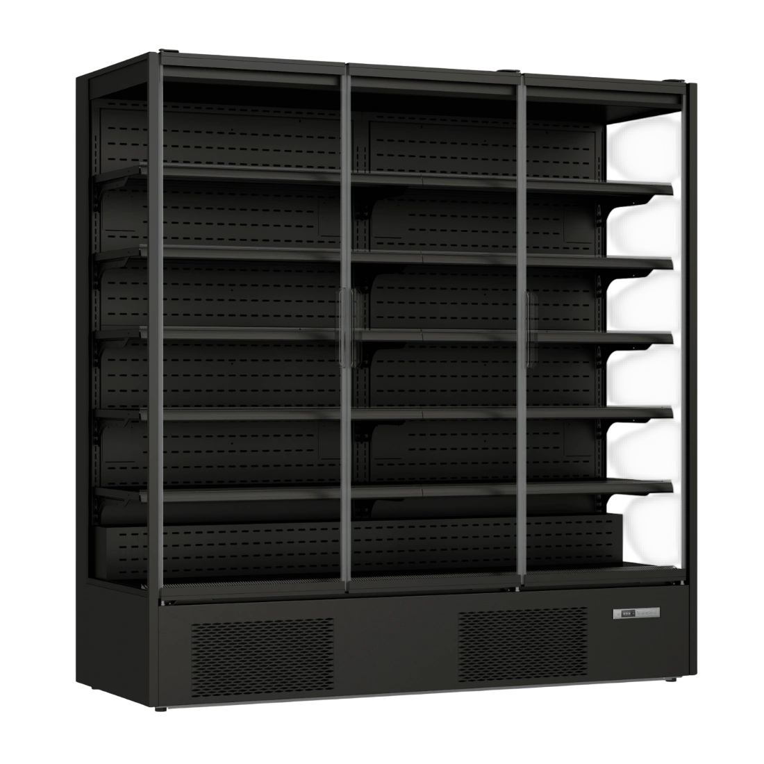 2NDs: Thermaster Supermarket Panorama 3 Door Chiller Display - DC-187B-NSW2175