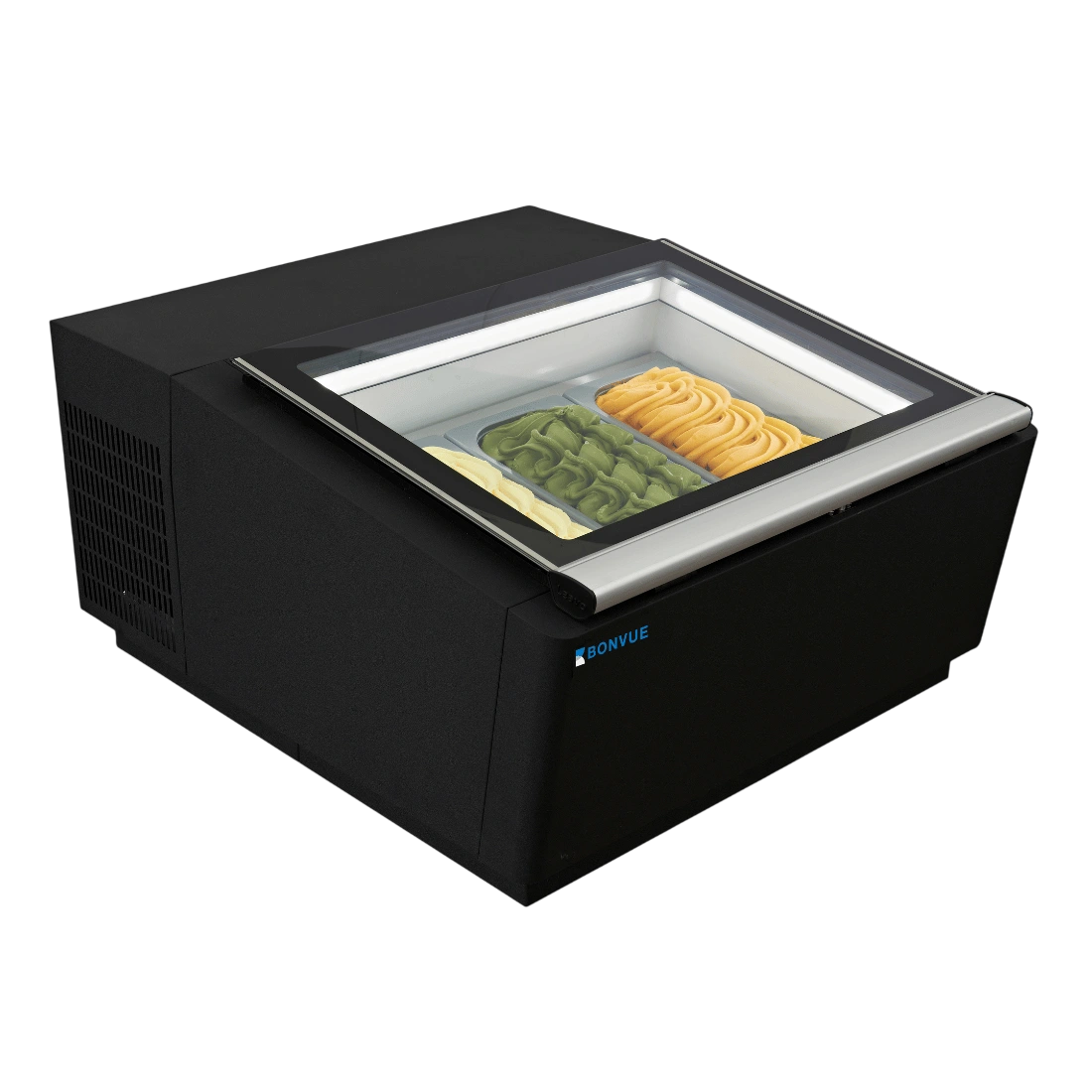 Ex-Showroom: Bonvue Bench Top Gelato / Ice cream Display Showcase - CGD-03B-NSW2179