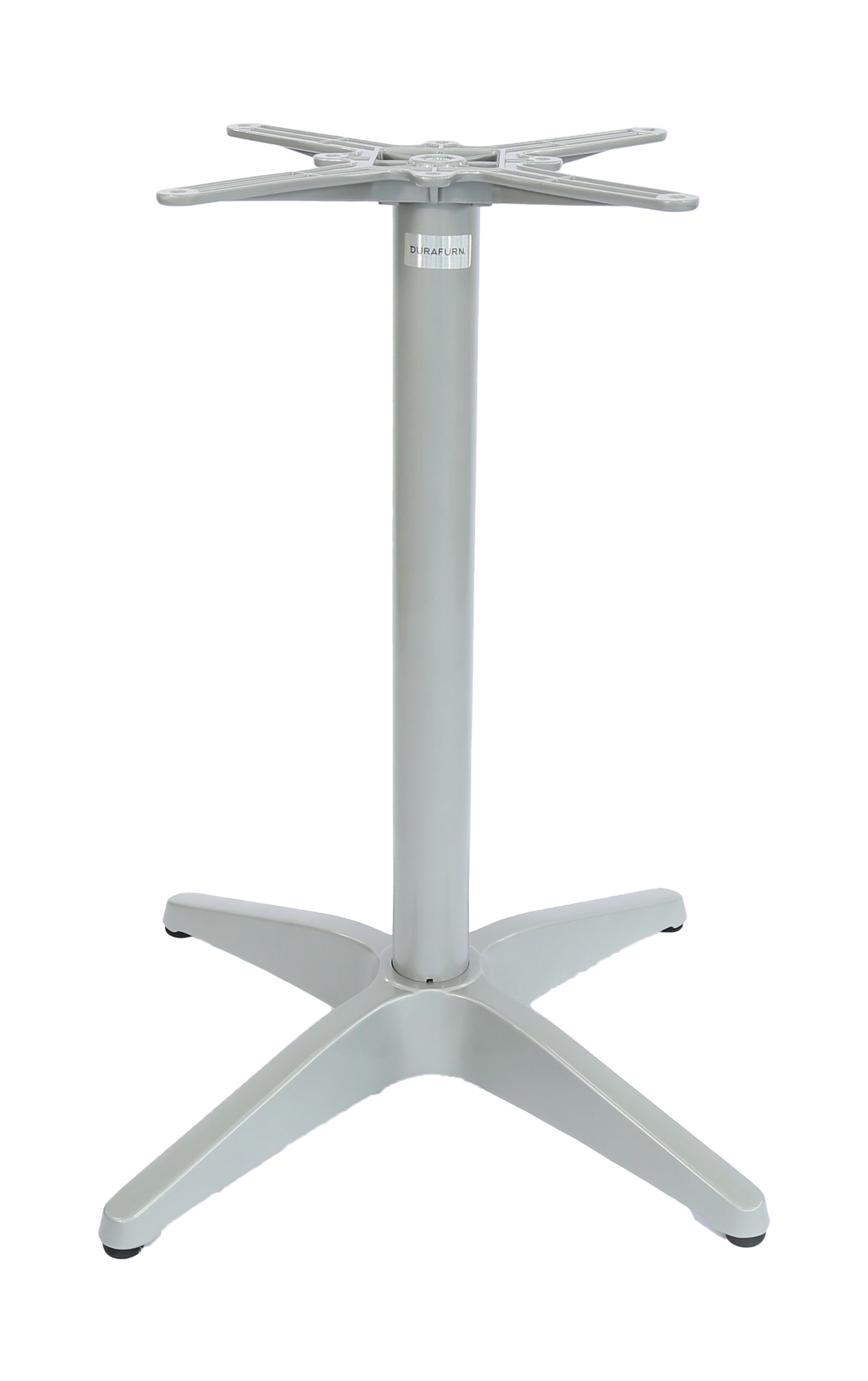 Durafurn Astoria Table Base - Precious Silver