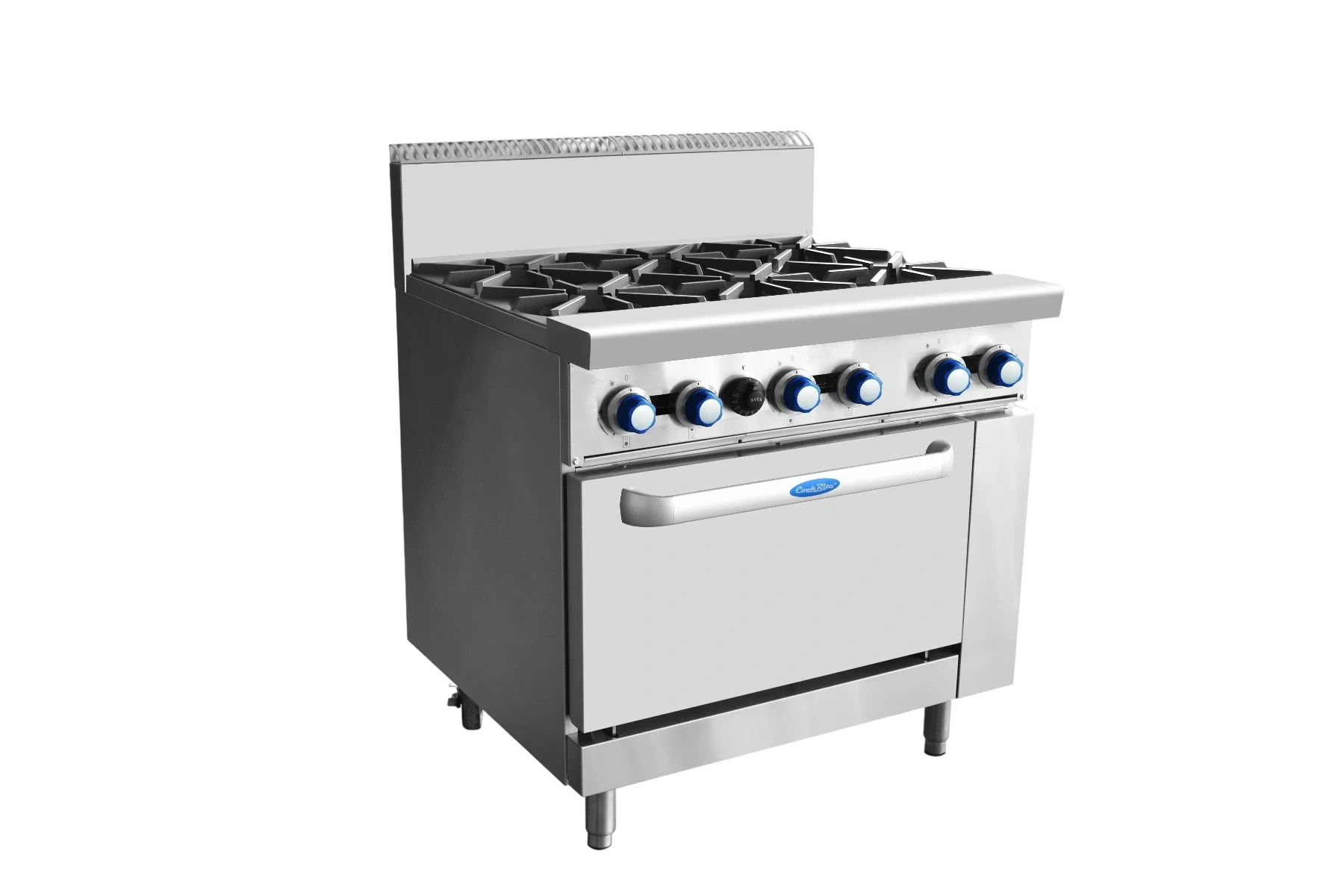 Cookrite AT80G6B-O-NG 6 Burners With Oven – Natural Gas