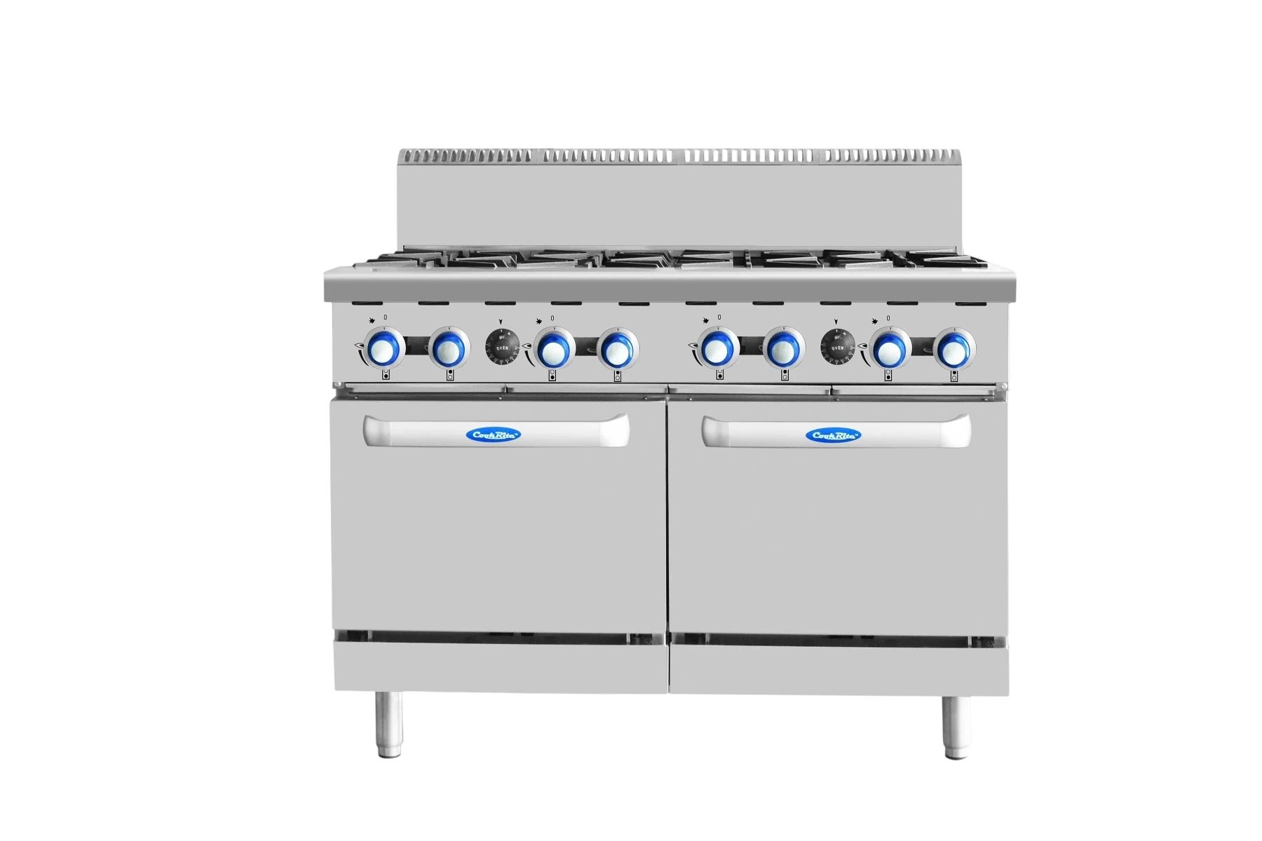 Cookrite AT80G8B-O-NG 8 Burners With Oven – Natural Gas