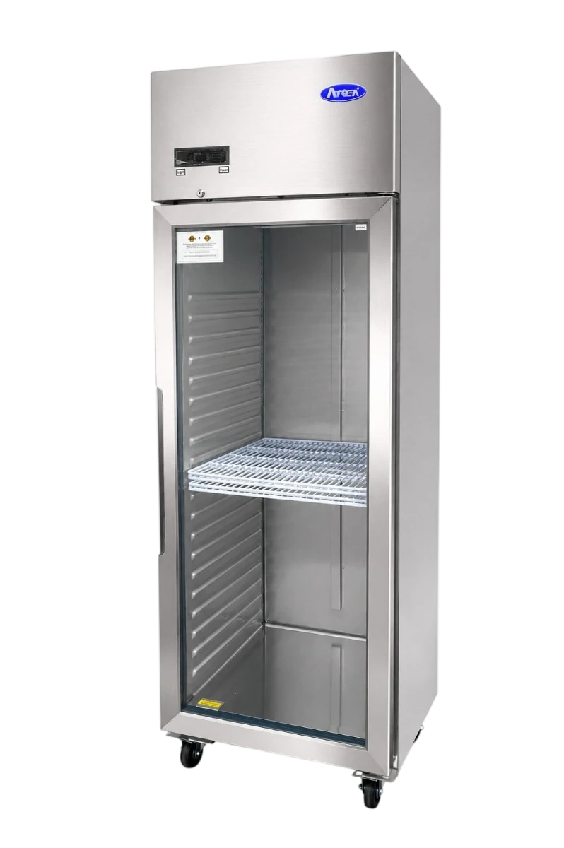 Atosa JCF40FSGR Single Door Glass Door Display Freezer – 654mm