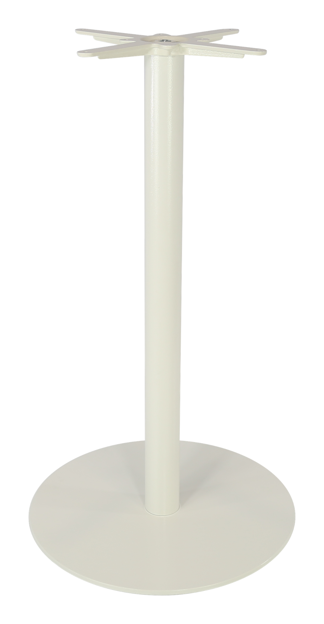 Durafurn Disco Bar Table Base 600DIA - White