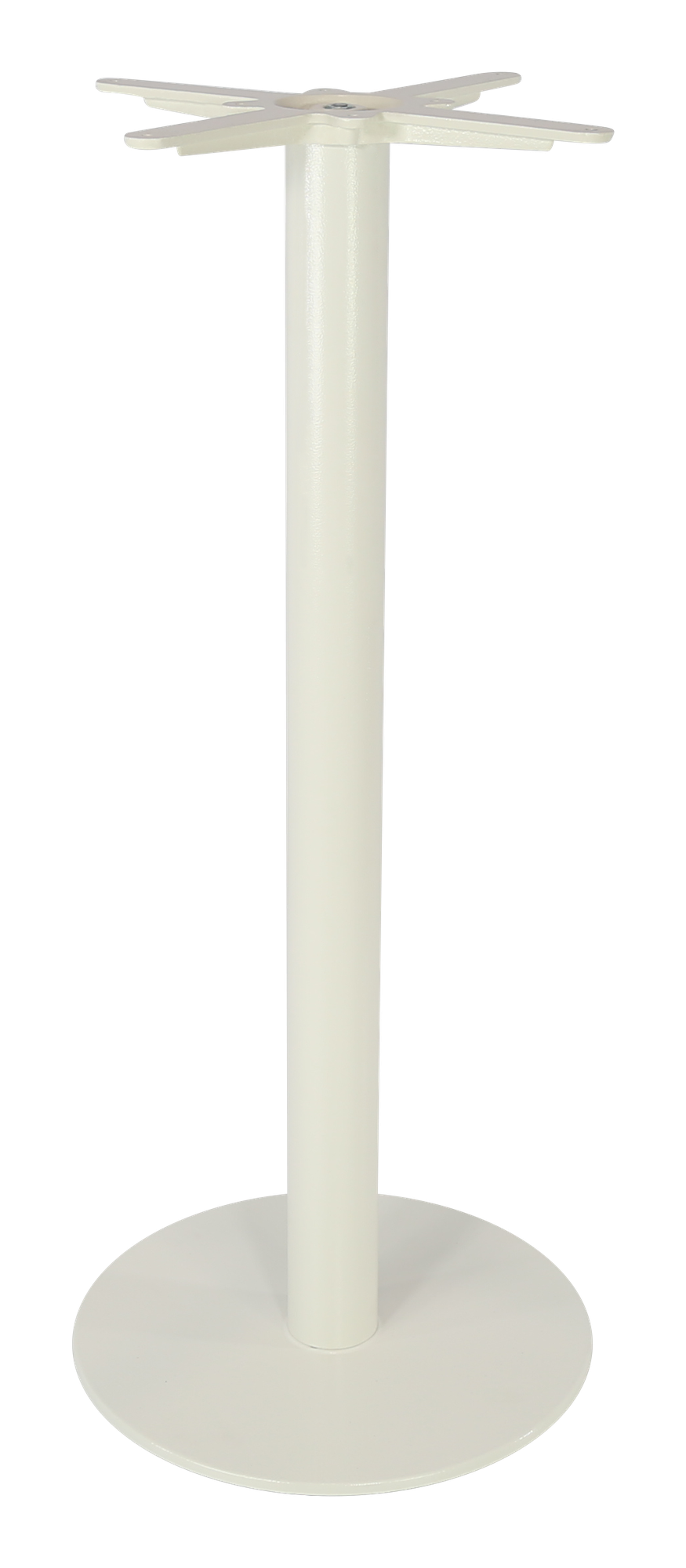 Durafurn Disco Bar Table Base 450DIA - White