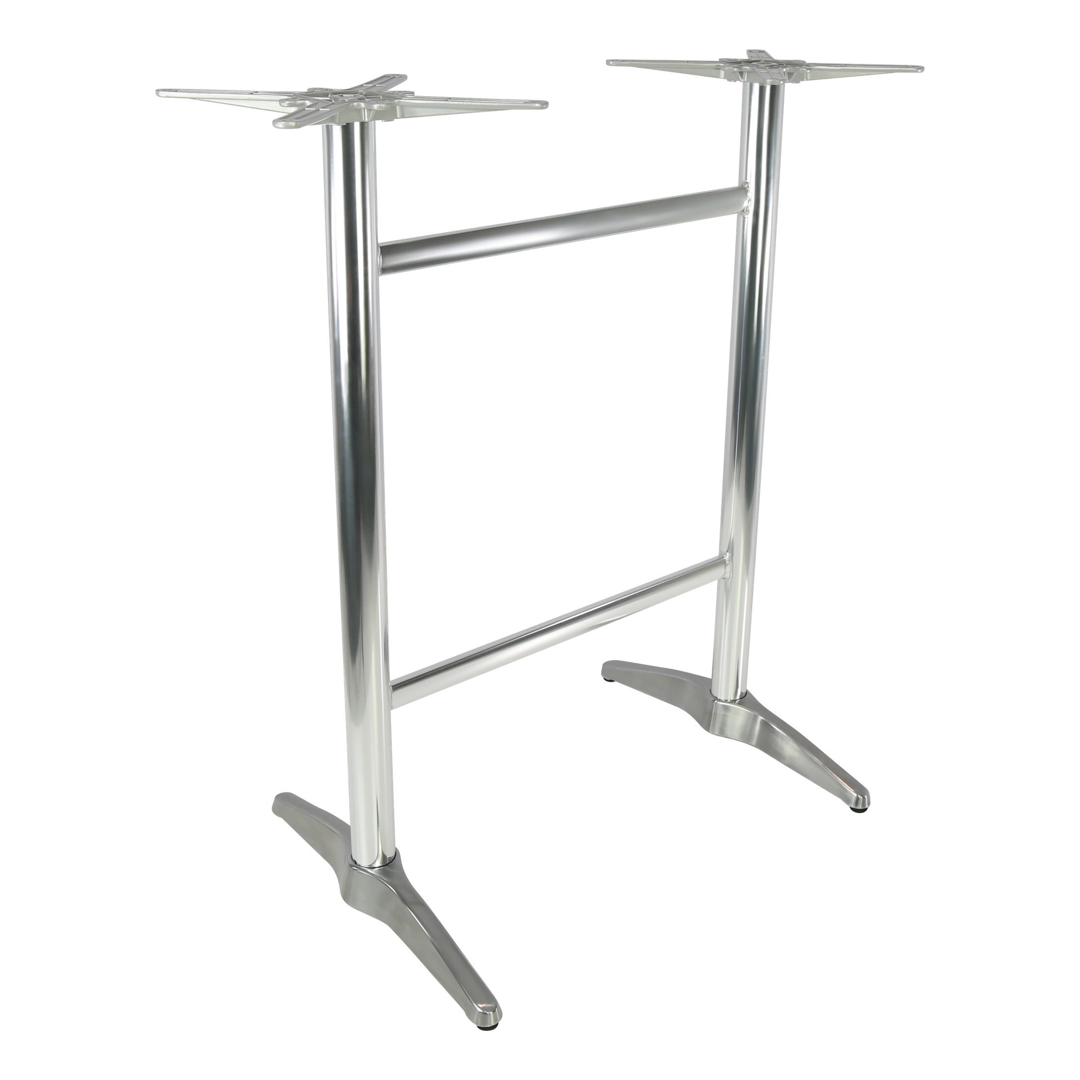 Durafurn Astoria Aluminium Twin BAR Table Base - For 1200x800 tops