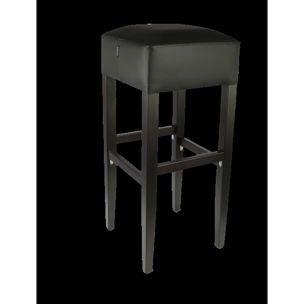 Durafurn Apollo Stool - Wenge H - Black Vinyl