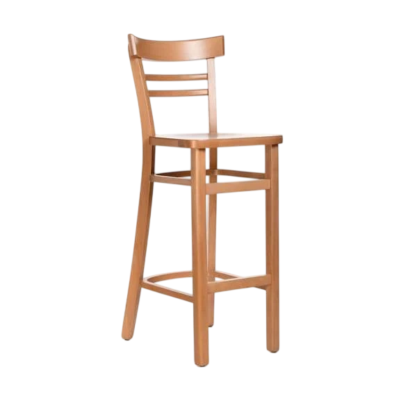 Durafurn Vienna Barstool Timber Seat