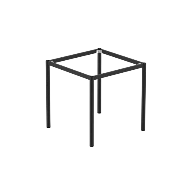 Durafurn Spire Round Leg Table Height Frame