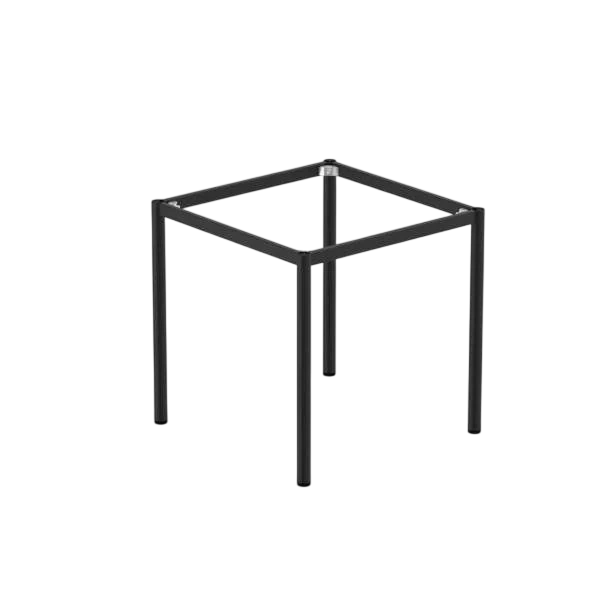 Durafurn Spire Round leg Table Height Frame 990 x 740 x 720H
