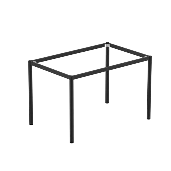 Durafurn Spire Round leg Table Height Frame 740 x 590 x 720H