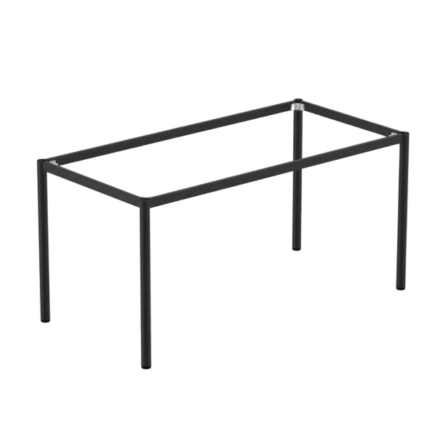 Durafurn Spire Round leg Table Height Frame 1340 x 990 x 720H