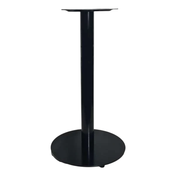 Durafurn Bondi Bar Height Disc Base 600DIA - Black (3 to 6 week approx. lead-time)