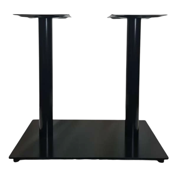 Durafurn Coolangatta Standard Height Rectangle Base 740x490 - Black (3 to 6 week approx. lead-time)