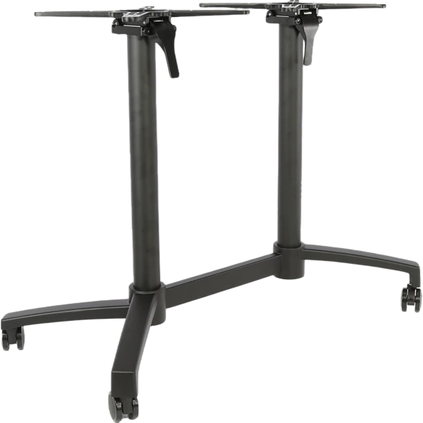 Durafurn Seattle Twin Folding Base with castors - Black (cut down may be required)