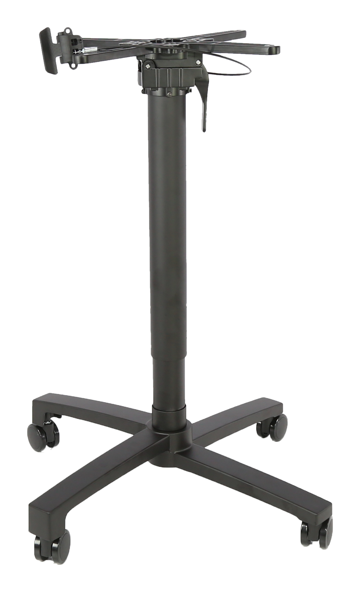 Durafurn Seattle Pneuamatic Folding Base with castors - Black