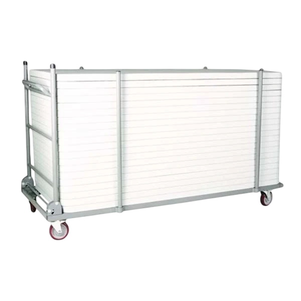Durafurn Manhattan Trestle Package - 10x Tables - with 1x Trolley