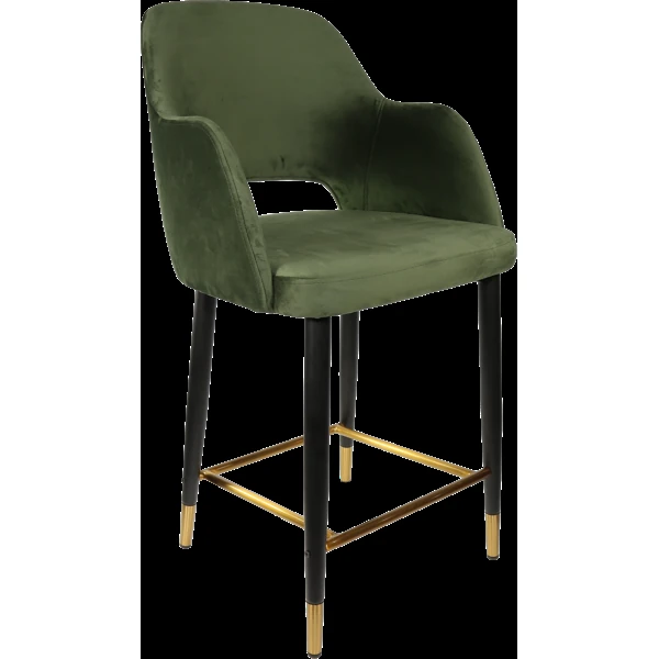 Durafurn Sorbet Counter Stool - Black Metal 650h Legs