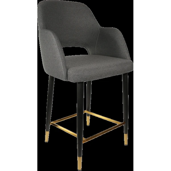 Durafurn Sorbet Counter Stool - Black Metal 650h Legs