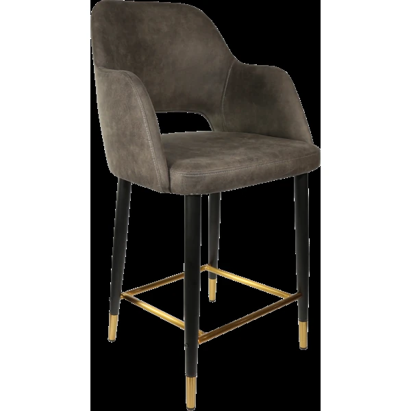 Durafurn Sorbet Counter Stool - Black Metal 650h Legs
