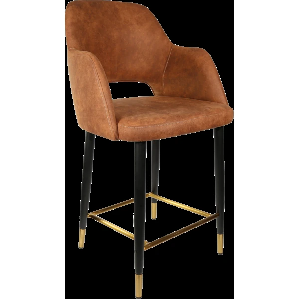 Durafurn Sorbet Counter Stool - Black Metal 650h Legs