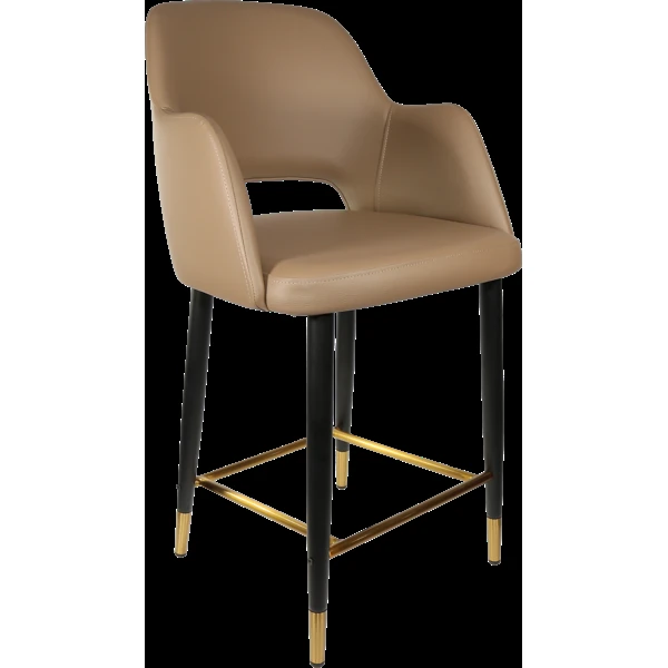 Durafurn Sorbet Counter Stool - Black Metal 650h Legs