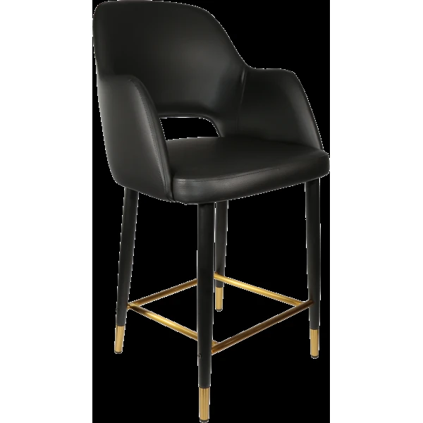 Durafurn Sorbet Counter Stool - Black Metal 650h Legs