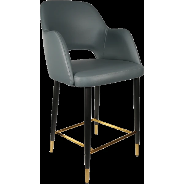 Durafurn Sorbet Counter Stool - Black Metal 650h Legs
