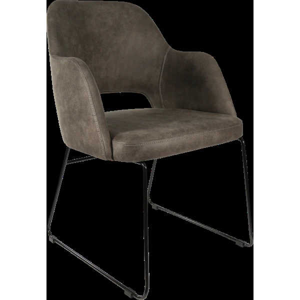 Durafurn Sorbet Chair with Black Sled Base