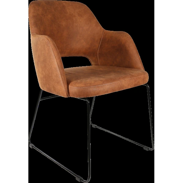 Durafurn Sorbet Chair with Black Sled Base