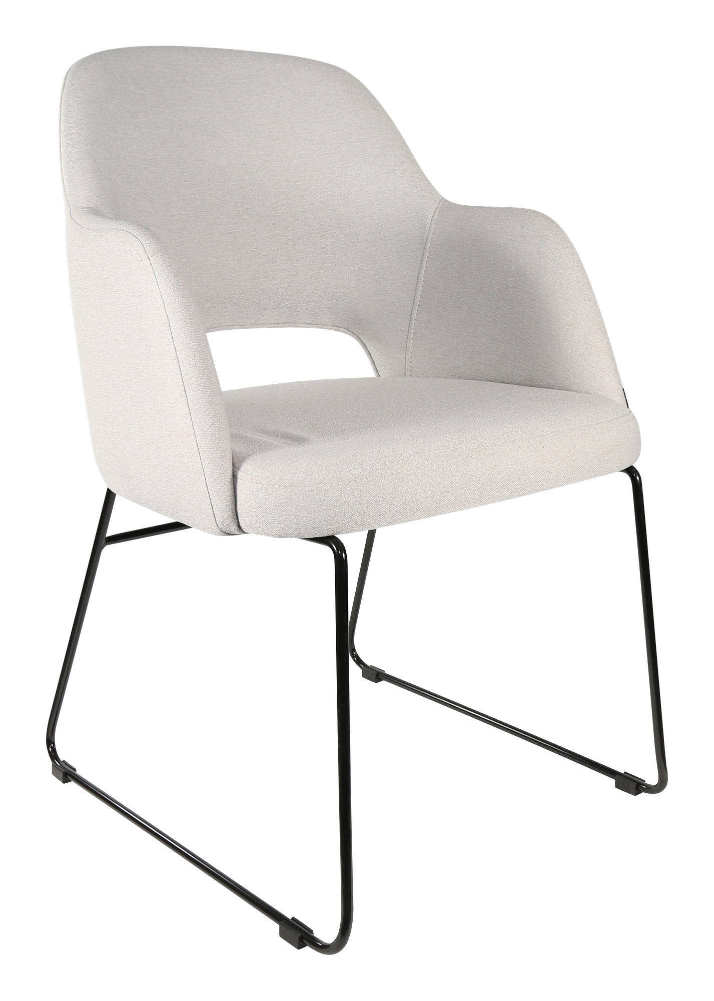 Durafurn Sorbet Chair with Black Sled Base
