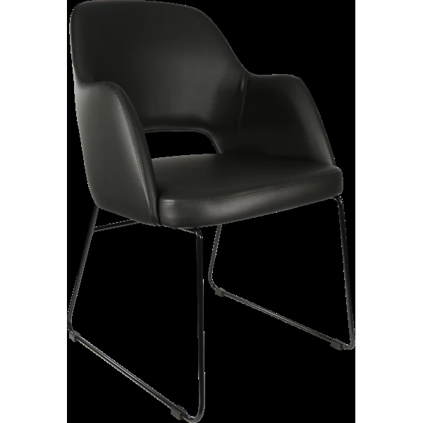 Durafurn Sorbet Chair with Black Sled Base