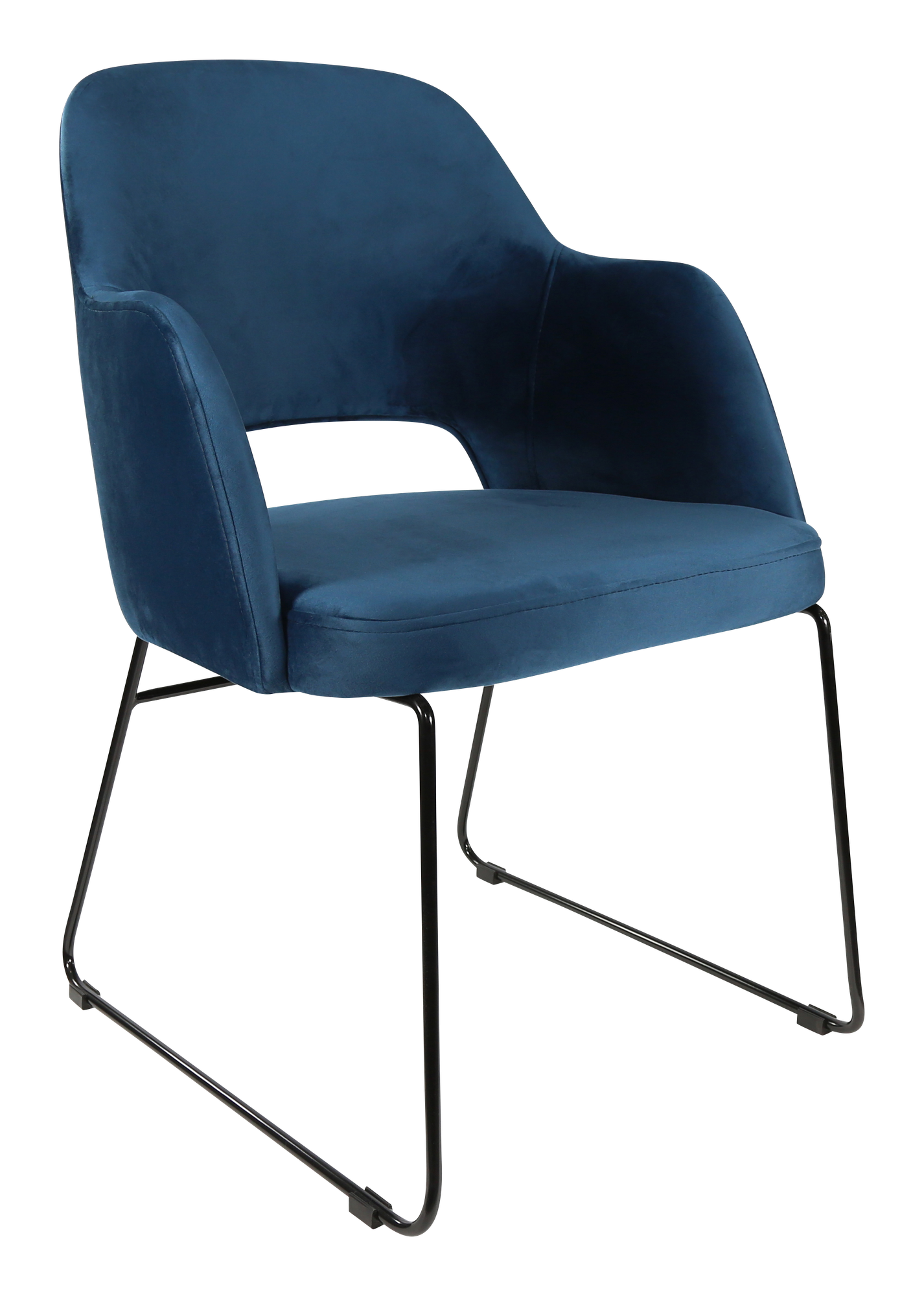 Durafurn Sorbet Chair with Black Sled Base
