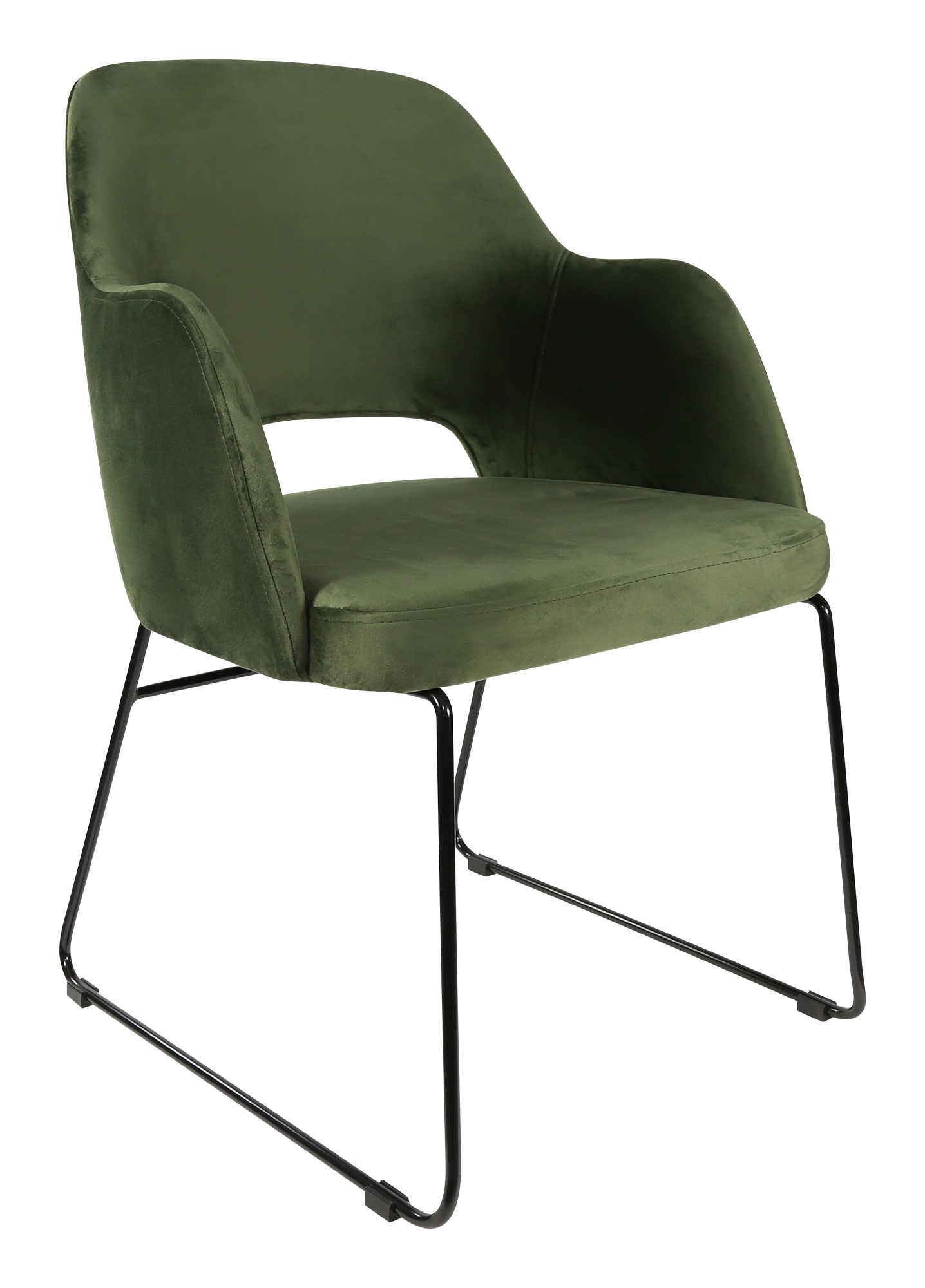 Durafurn Sorbet Chair with Black Sled Base