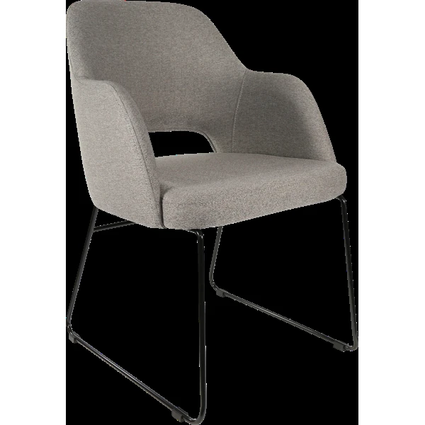 Durafurn Sorbet Chair with Black Sled Base