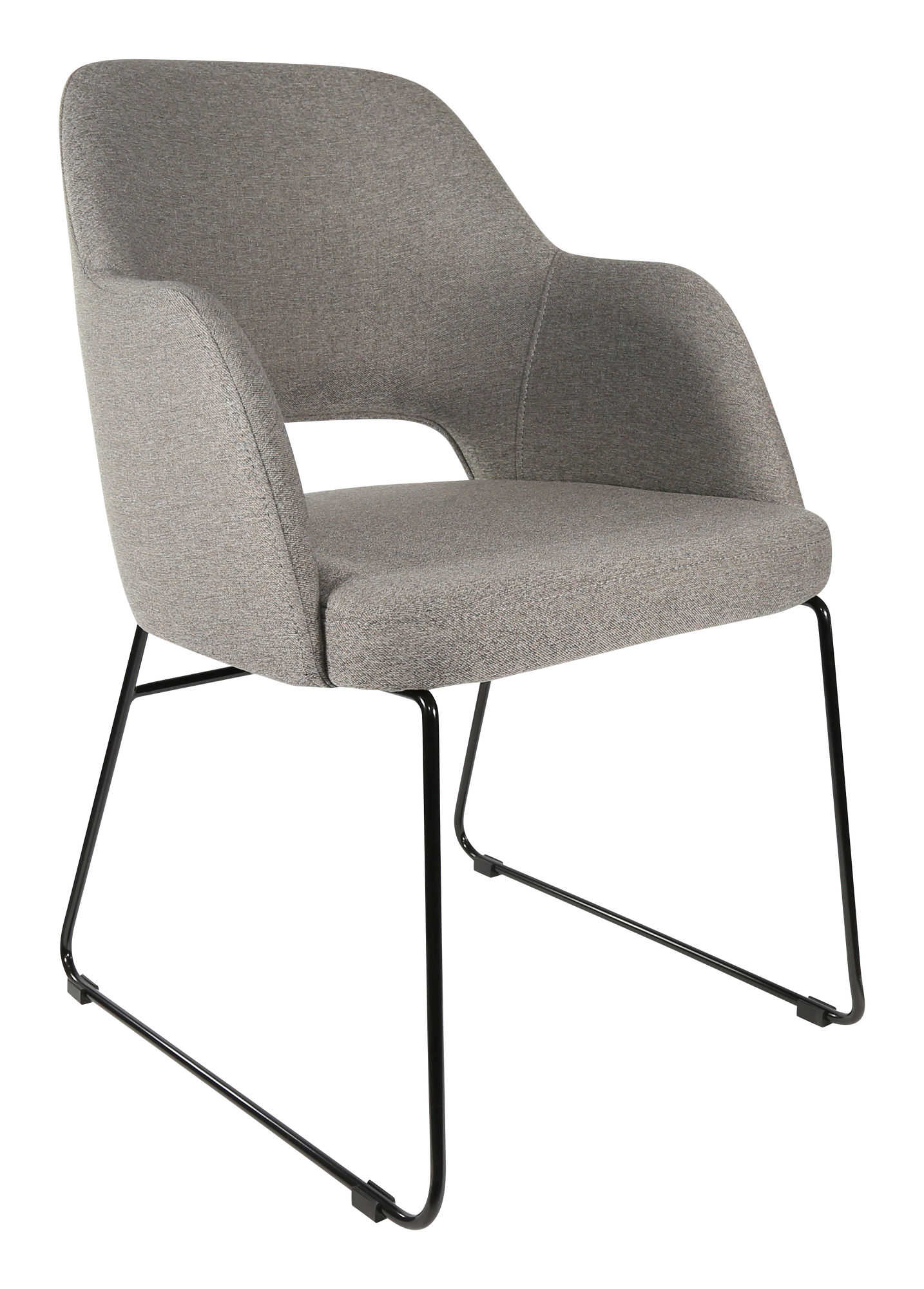 Durafurn Sorbet Chair with Black Sled Base