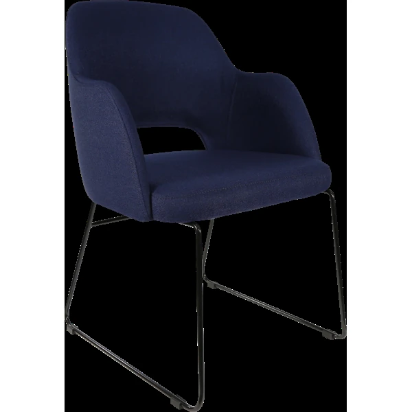 Durafurn Sorbet Chair with Black Sled Base