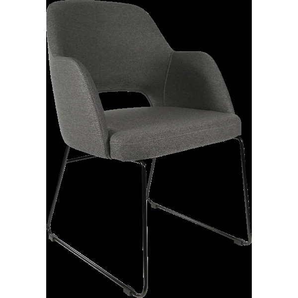 Durafurn Sorbet Chair with Black Sled Base