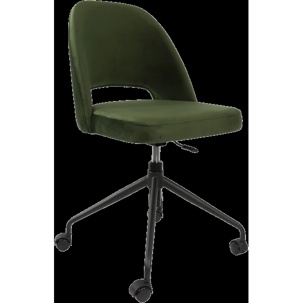 Durafurn Semifreddo Chair - Office/Castor Base/Avocado Velvet
