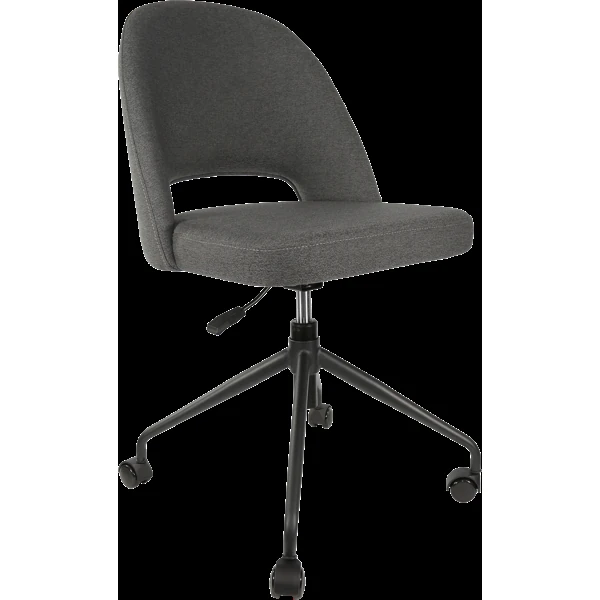 Durafurn Semifreddo Chair - Office/Castor Base/Anthracite Woven Fabric