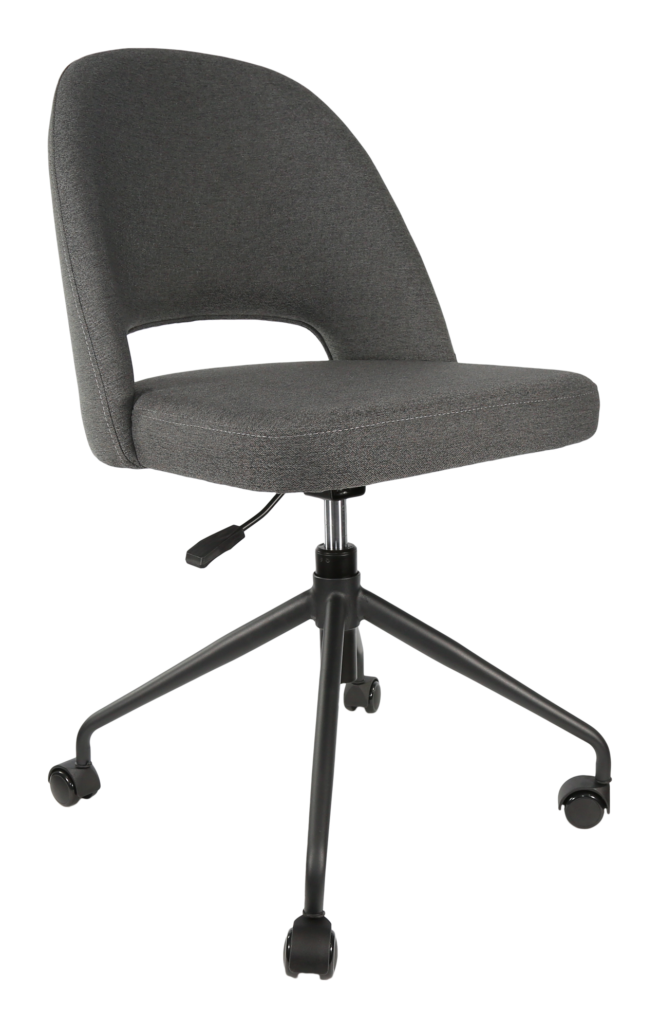 Durafurn Semifreddo Chair - Office/Castor Base/Anthracite Woven Fabric