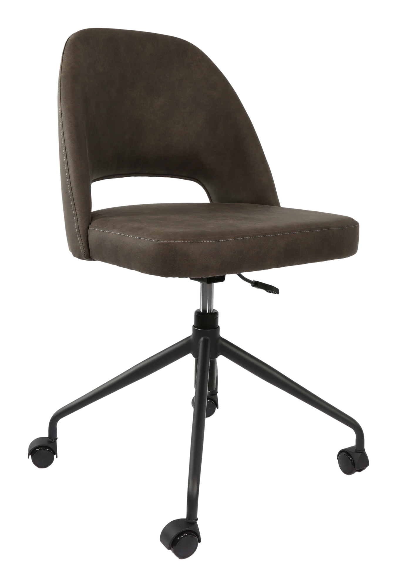 Durafurn Semifreddo Chair - Office/Castor Base/Charcoal Fabric
