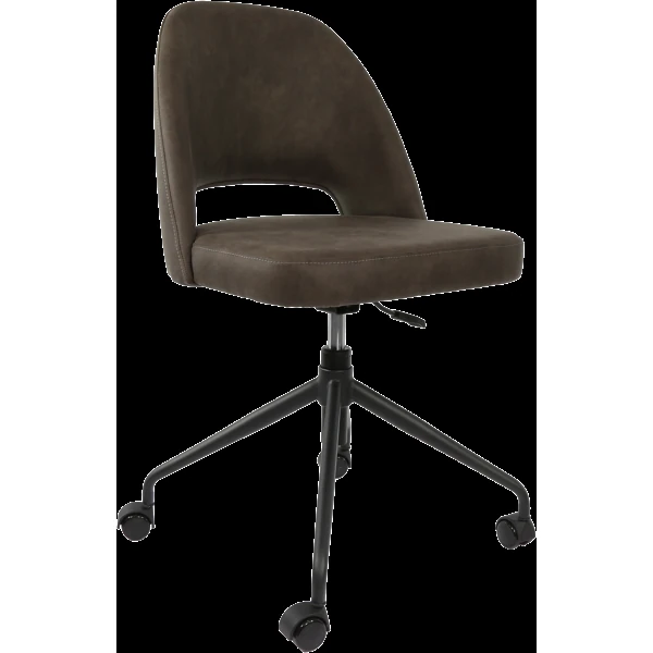 Durafurn Semifreddo Chair - Office/Castor Base/Charcoal Fabric