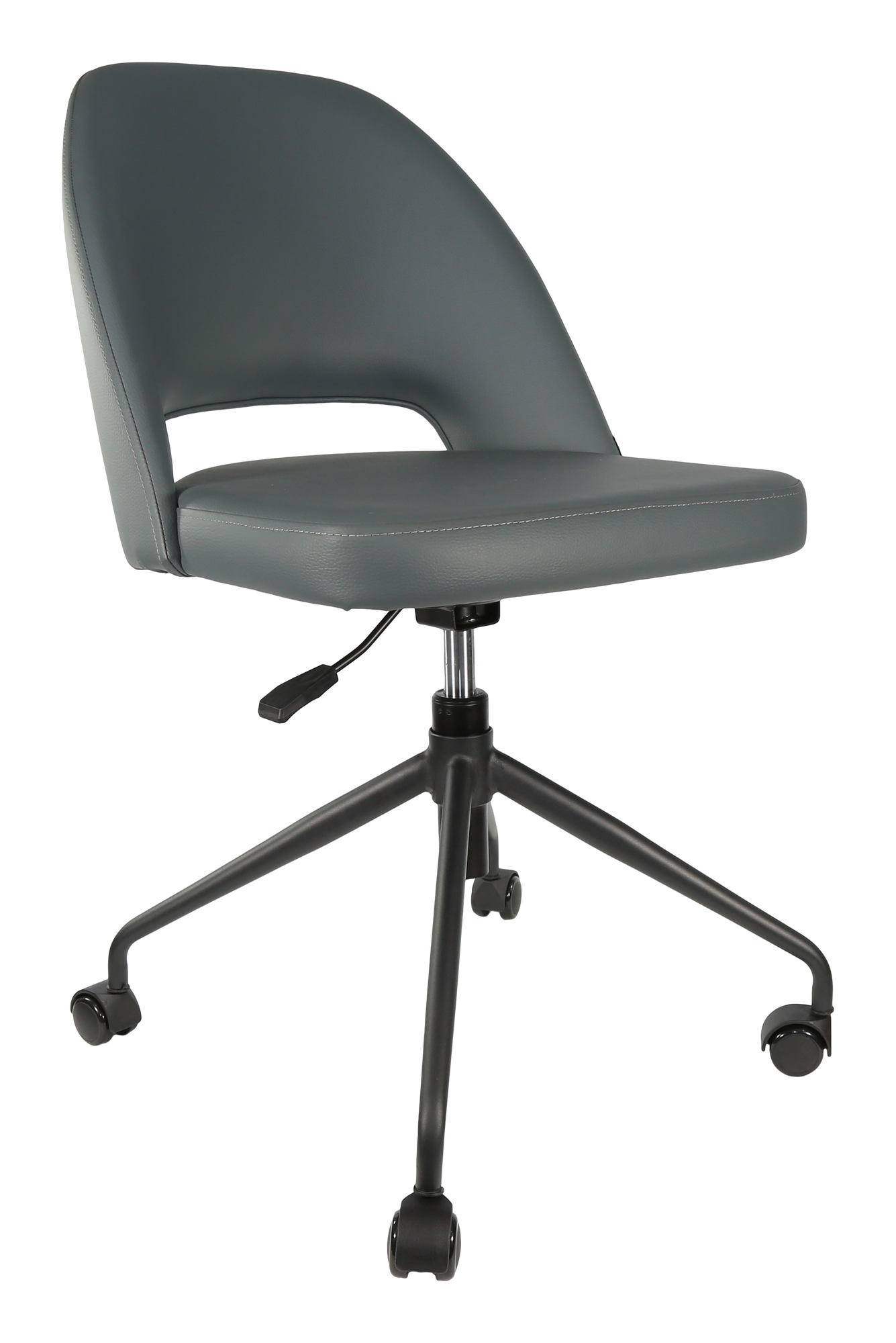 Durafurn Semifreddo Chair - Office/Castor Base/Anthracite Vinyl